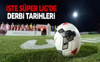 Spor Toto Süper Lig'de derbi tarihleri belli oldu