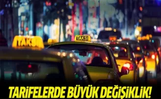Taksi tarifelerinde çok tartışılacak düzenleme!