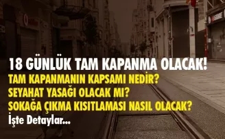 Tam kapanma kapsamı nedir? Şehirlerarası seyahat serbest mi?