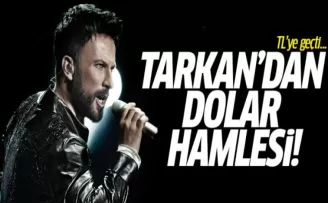 Tarkan'dan Dolar Hamlesi