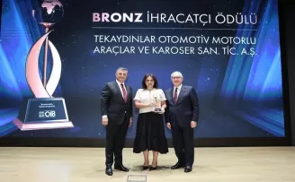 Tekaydınlar’a OİB’den bronz ihracatçı ödülü