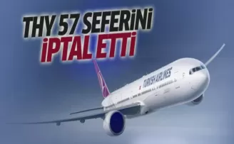 THY 57 seferini iptal etti!
