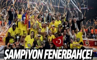 THY Euroleagu'de şampiyon Fenerbahçe