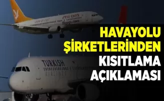 THY ve Pegasus'tan kısıtlama açıklaması
