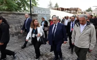 TKB üyelerinden Kayseri Talas Osmanlı Sokağı’na övgü