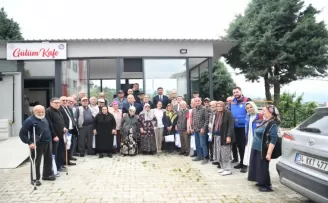 Trabzon’da huzurevi sakinlerine anlamlı ziyaret