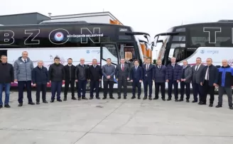 Trabzon’un araç filosuna 12 yeni otobüs dahil edildi