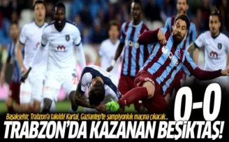 Trabzonspor'dan Başakşehir'e çelme! 0-0