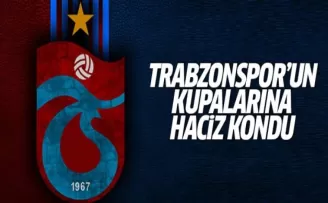 Trabzonspor'un kupalarına haciz kondu