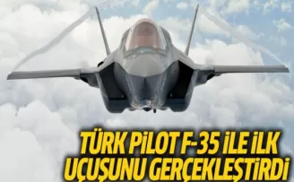 TSK: Türk Savaş Pilotu F-35 İle ABD'deki İlk Uçuşunu Gerçekleştirdi