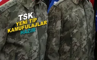 TSK Yeni Tip Kamuflaja Hazır