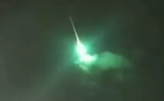 TUA'dan “yeşil ışık saçan meteor” açıklaması