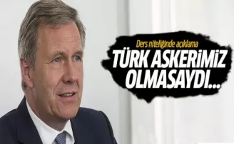'Türk askerimiz olmasaydı ordumuz bu kadar etkin olmazdı'