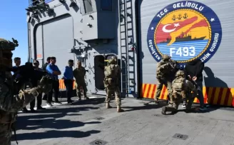 Türk Deniz Görev Grubu’ndan Libya personeline eğitim