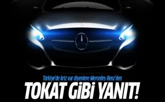 Türkiye'de kriz var diyenlere Mercedes-Benz'den tokat gibi yanıt!
