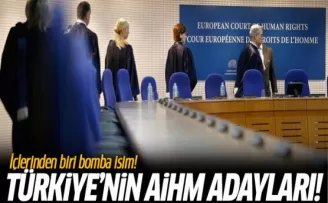 Türkiye'nin AİHM Adayları Elemeyi Geçti 3 İsimden Biri Bomba