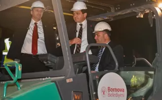 Ulaş Karasu’dan Bornova’da altyapı projelerine destek