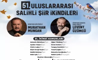 Uluslararası Salihli şiir ikindileri yeniden hayat buluyor