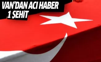 Van'dan acı haber: 1 polis şehit, 1 polis yaralı