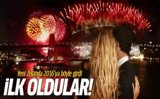 Yeni Zelanda 2016 yılına girdi