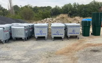 Yenimuhacir’e 29 yeni çöp konteyneri