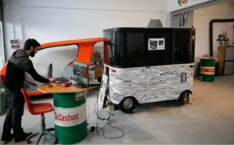 Yerli sürücüsüz elektrikli araç yola çıkmaya hazır