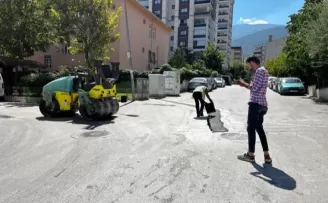 Yıldırım’da yol bakım çalışmaları sürüyor