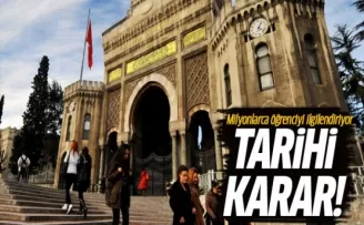 YÖK'den yeni karar: Baraj geliyor!