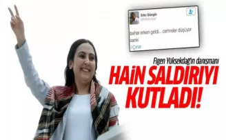 Yüksekdağ'ın danışmanı Güngör PKK saldırısını kutladı