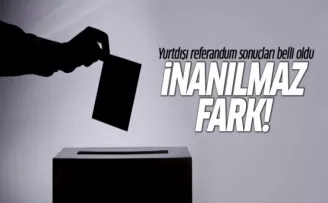 Yurtdışı referandum sonuçları belli oldu