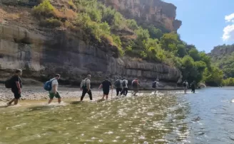 Zore Kanyonu’nda nefes kesen yürüyüş