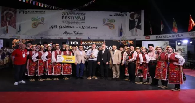 10. Altın Mobilya ödülü İnegöl’den Bulgaristan’a gitti