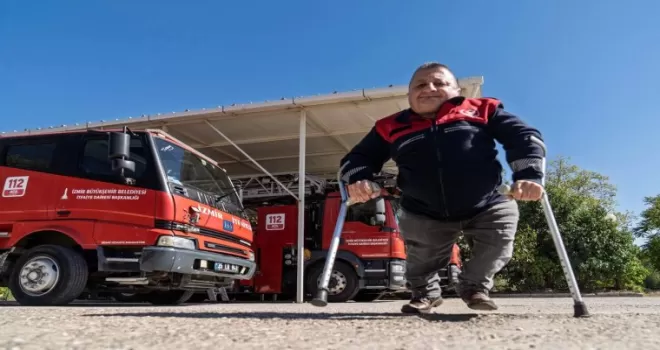 “110 Yaşar”ın 24 yıllık itfaiyecilik öyküsü