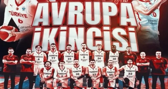 12 Dev Adam Avrupa ikincisi oldu! Tebrikler peş peşe geldi