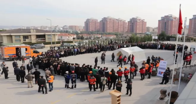13 Ekim’de okullarda eş zamanlı tatbikat yapılacak