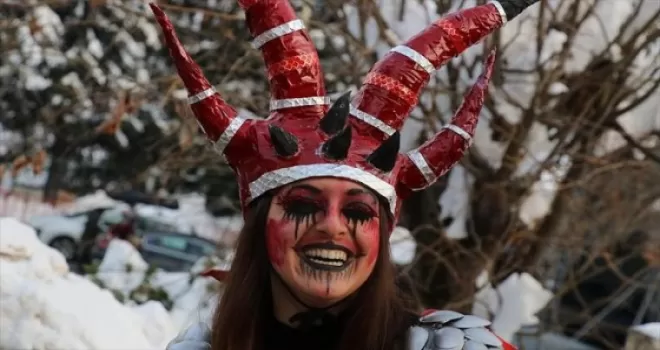 1400 yıllık karnaval renkli görüntülere sahne oldu