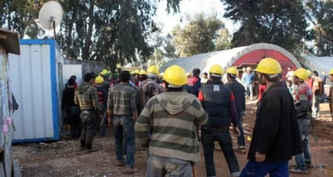 200 işçi kavgaya tutuştu