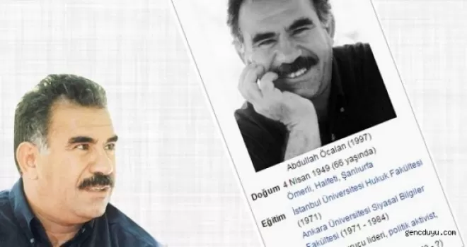 40 yıllık terörist Öcalan aktivist oldu!