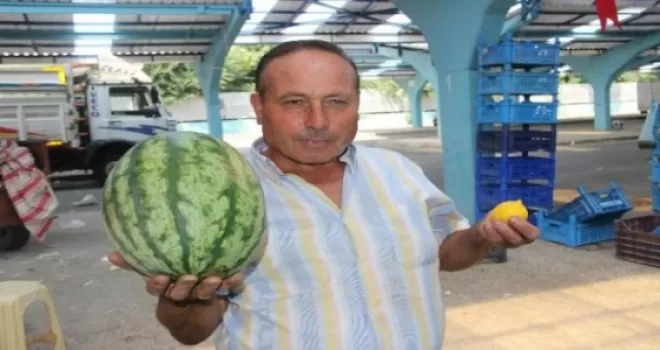 5 kilo karpuz fiyatına 1 limon!