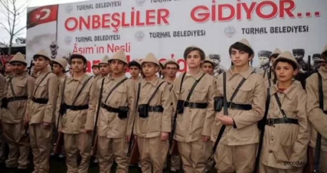 50 Çanakkale'ye gönderildi