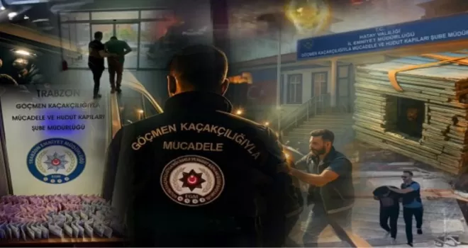 51 ilde düzensiz göçte 98 organizatör tutuklandı!