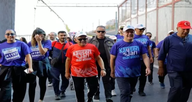 6’ncı Uluslararası Kayseri Yarı Maratonu gerçekleştirildi