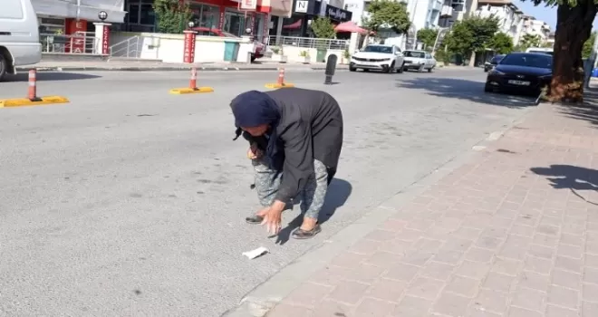82’lik Nefise teyzeden örnek hareket