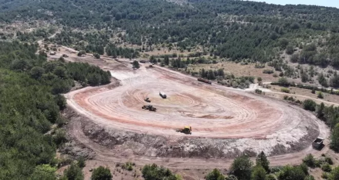 ABB’den Çamlıdere Beşbeyler’e hayvan içme suyu göleti