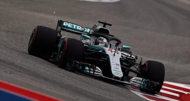 ABD'de pole pozisyonu Hamilton'ın