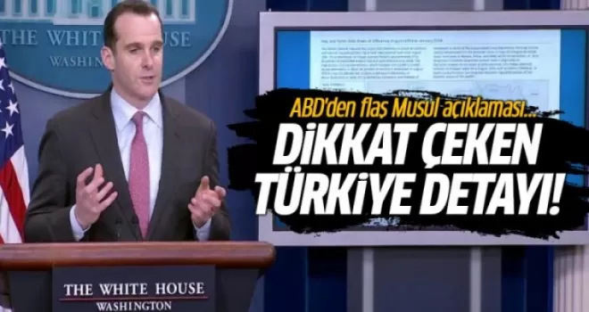 ABD'den 'Musul operasyonu' açıklaması: Dikkat çeken Türkiye detayı!