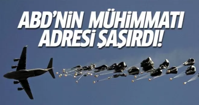 ABD’nin attığı mühimmat YPG'nin eline geçti