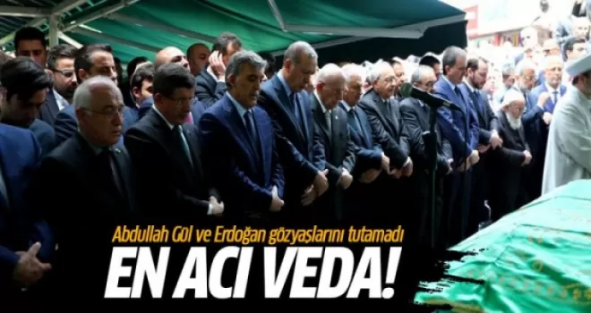 Abdullah Gül'ün babasına veda!
