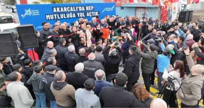 Adana’nın kırsal mahallelerine hizmet yağmuru