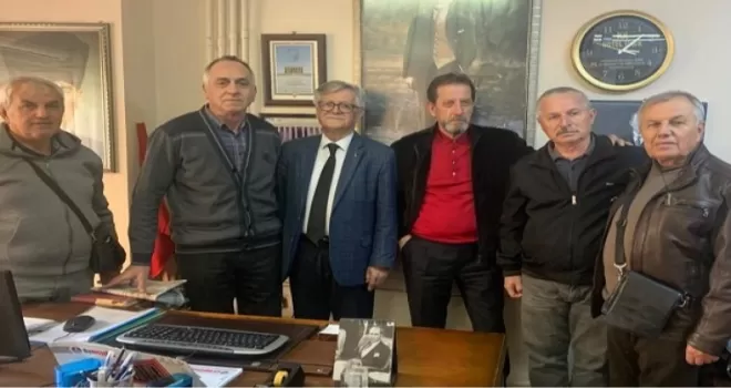 ADD Trakya Koordinatörü Recep Ayaz Keşan ADD’yi ziyaret etti